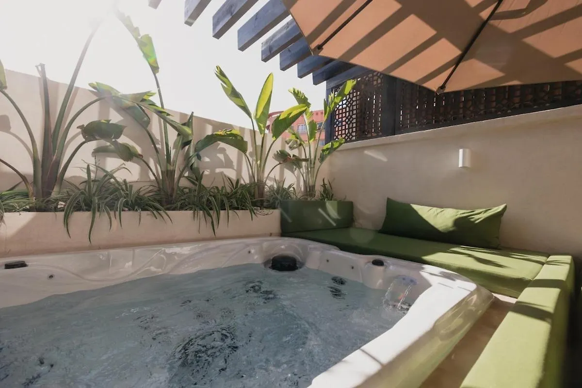 Apartment Serene 1Br With Private Jacuzzi In Gueliz Marrakesh Morocco